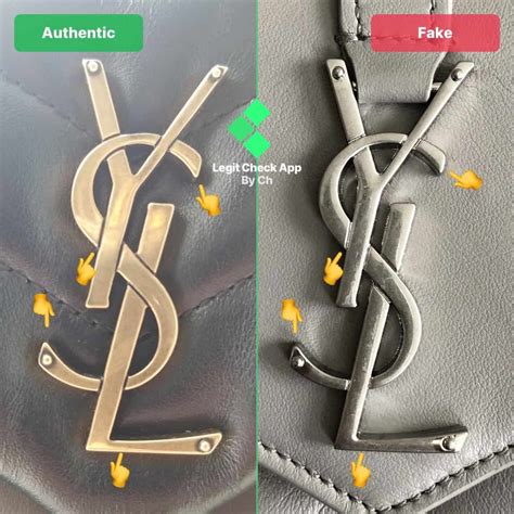 fake ysl vs real bag|ysl lou camera bag authentic.